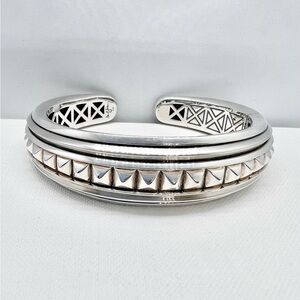 David Yurman 18mm Bold Modern Renaissance Pyramid Cuff Bracelet